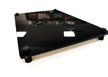 Placuta adresa model text auriu doua placi x10