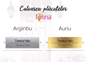 Placuta personalizata cu logo sau text pe suport plexiglass si dibond gravat 1