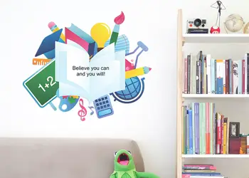 sticker decorativ Believe