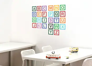 sticker alfabet model1