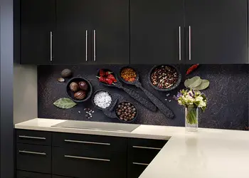 autocolant perete bucatarie folina model condimente