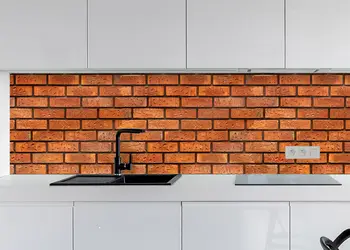 Simulare autocolant caramida rosie 3