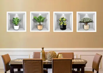 Sticker 3D nisa simulare 3