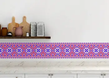 Sticker bordura traditionala decorativa 1