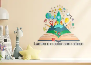 Sticker educativ copii model multicolor carte y1