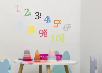 Sticker educativ numere buline v2