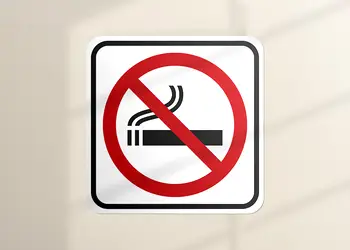 Sticker semnalistica fumatul interzis 1