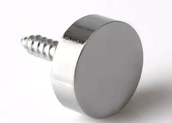 Surub cu cap crom pentru placi acrilice sau oglinzi