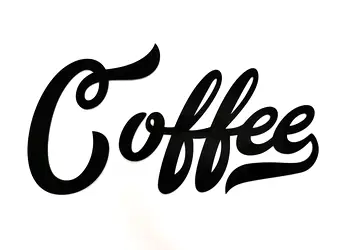 acril cafea poza 1 negru oglinda