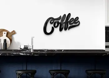 acril cafea poza 1 negru oglinda