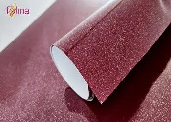 autocolant mobila visiniu lucios cu insertii argintii