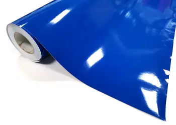 autocolant albastru lucios c114 11434