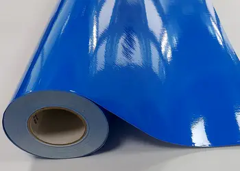 autocolant albastru lucios folina 100 cm latime 3505 1