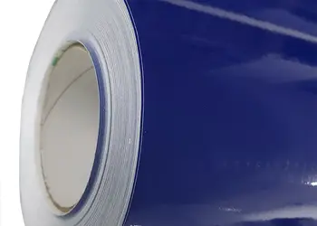 autocolant albastru lucios folina 100 cm latime 3506