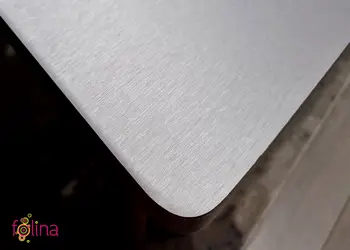 autocolant argintiu mat brushed