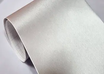 autocolant argintiu mat brushed