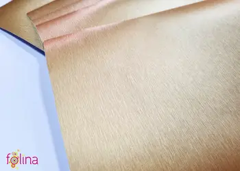 set 12 coli autocolant a4 brushed auriu