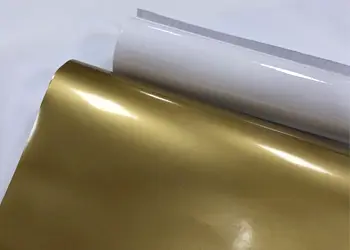 autocolant auriu lucios pentru plotter