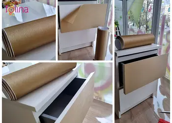 autocolant auriu mat