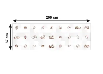 autocolant bucatarie faianta cafea x1