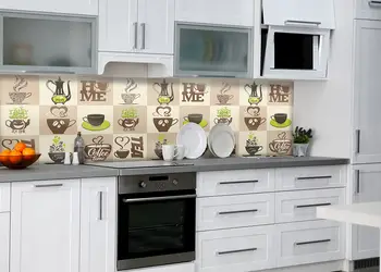 autocolant bucatarie model coffee time 3