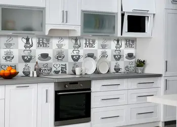 autocolant bucatarie model coffee time b 2