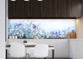 autocolant bucatarie natura mov 2