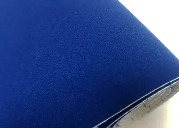 autocolant catifea albastra