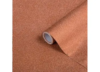 autocolant decorativ glitter copper dcfix cupru cu sclipici 67 200 cm