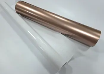 autocolant rose gold metalic 30 cm