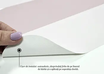 autocolant de perete multicolor pentru camera copiilor model zig zag folina s00