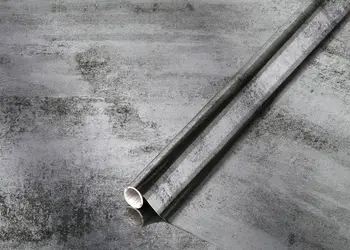 autocolant decorativ cu efect metalic argintiu vintage