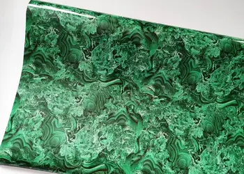 autocolant decorativ elly model abstract verde 100 cm latime