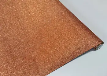 autocolant decorativ glitter copper dcfix cupru cu sclipici 67 200 cm