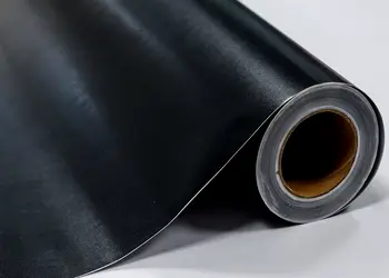 autocolant decorativ imitatie piele neagra