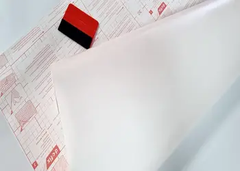 autocolant imitatie piele alba