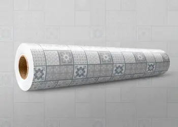 autocolant faianta belinda gri 100 cm latime