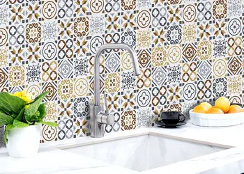 autocolant faianta decorativa bej roca afp03 folina s0