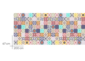 autocolant faianta decorativa multicolor fredy afp09 folina rola 67x200cm s0