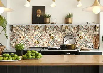 autocolant faianta decorativa sole folina bej rola 67x200cm s0