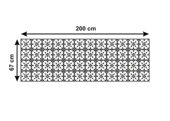 autocolant faianta iona folina model negru 8010 x