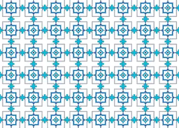 autocolant faianta riga folina model geometric albastru 60 200 cm