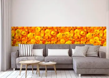 autocolant flori galbene