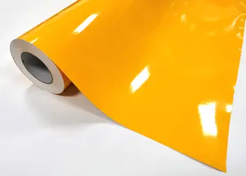 autocolant galben lucios c114 11409