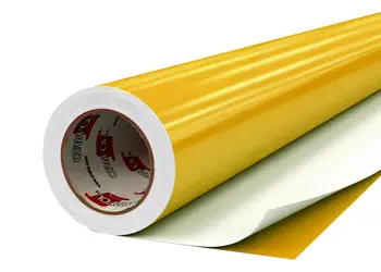 autocolant galben lucios oracal intermediate cal signal yellow 651g019 126 cm s00