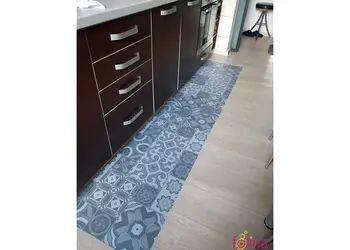 Autocolant gresie podele model nuante gri x 1