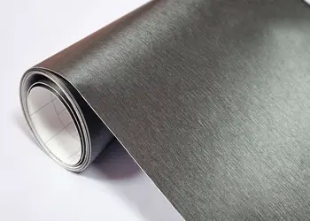 autocolant gri antracit metalic brushed