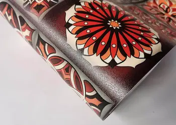 autocolant faianta folina maro aspect mat 60 200 cm 2434