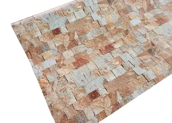 autocolant imitatie piatra bej