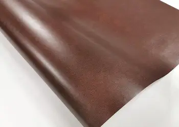 autocolant imitatie piele maro folina 125 cm latime